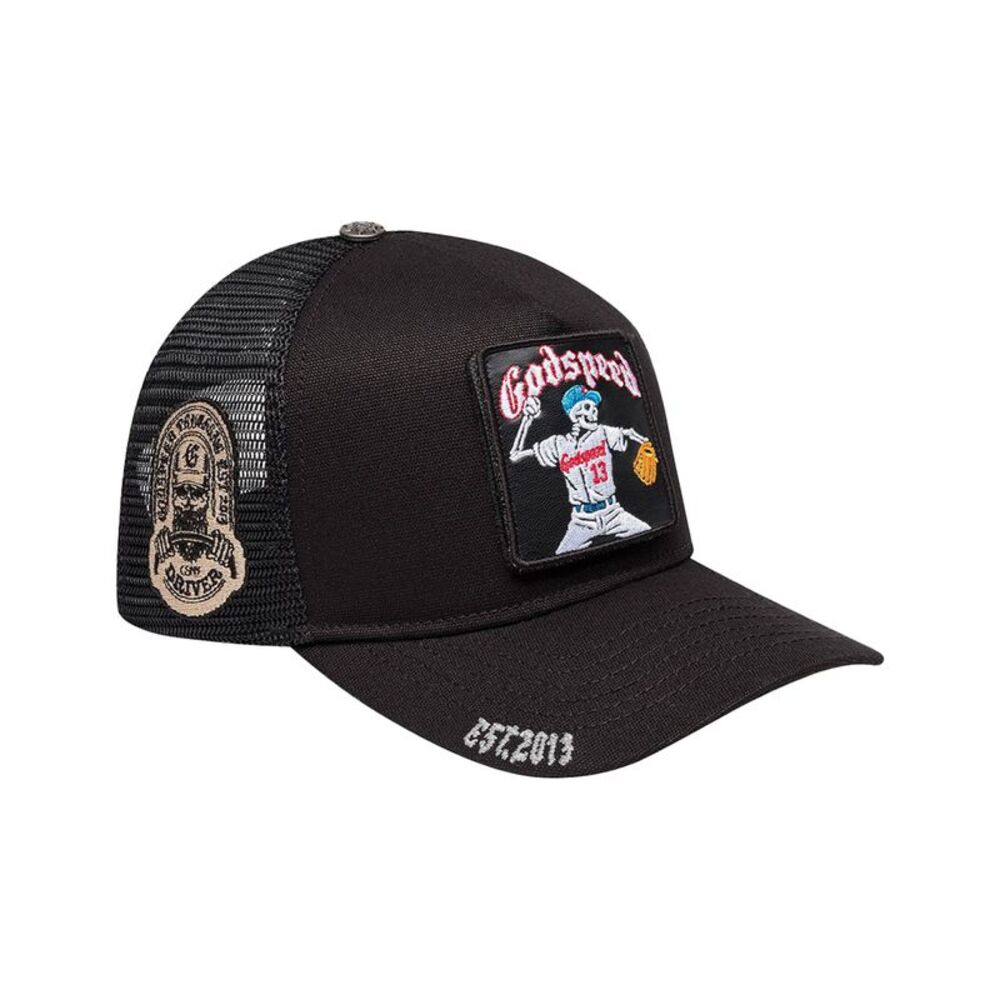 Godspeed Trucker Hat Mood II Unisex Black MOOD II-TRUCKER HAT